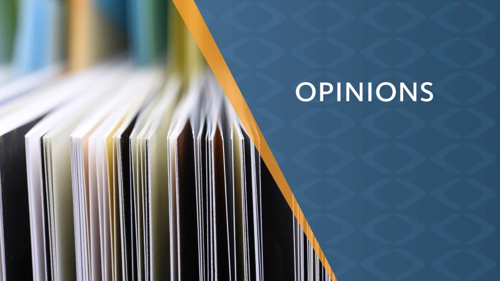 Opinions