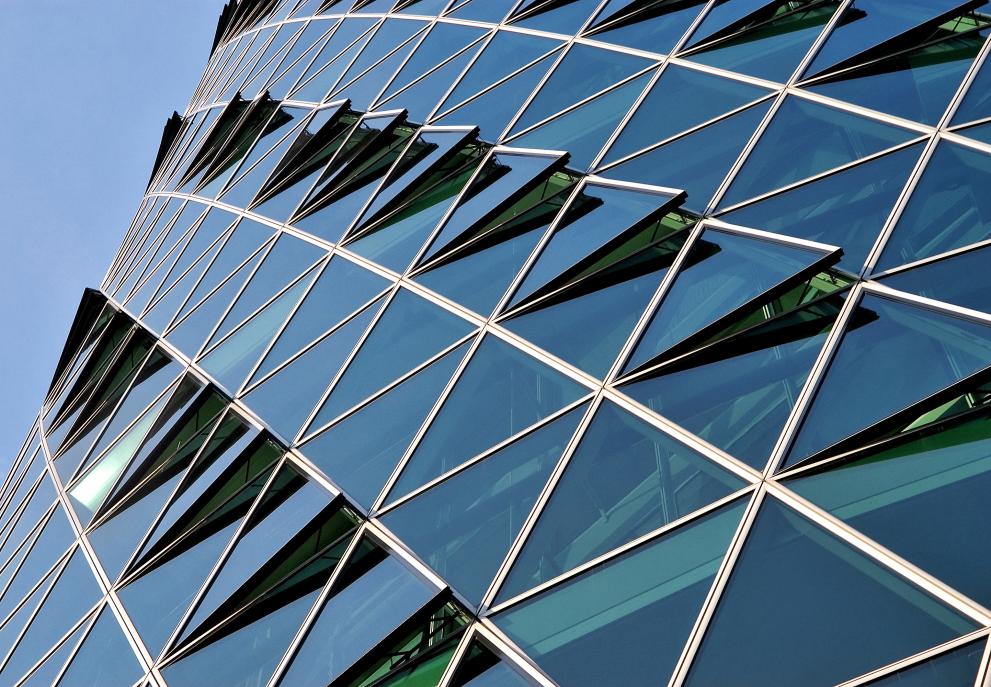 EIOPA westhafen tower building windows