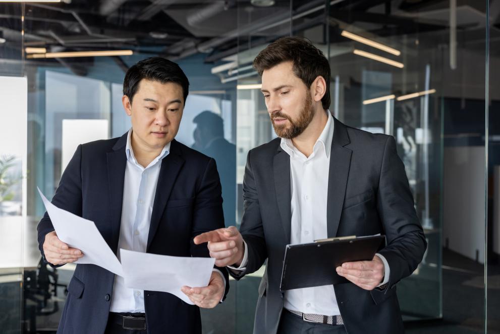 Experts comparing notes