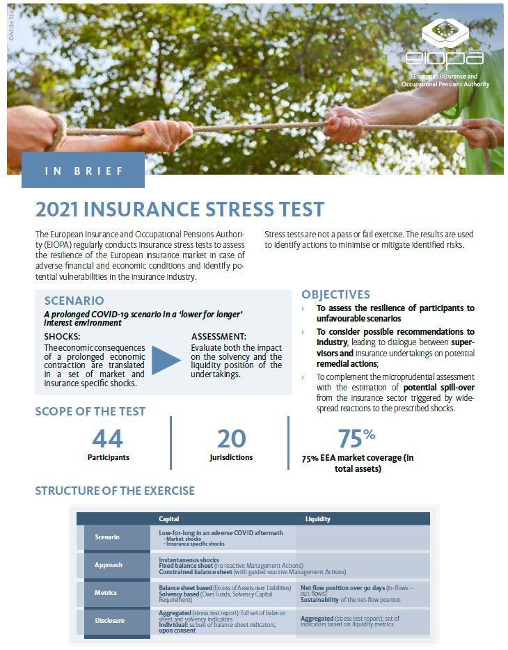 Insurance stress test 2021